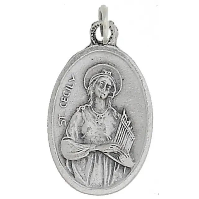 Medaille 22 mm Ov - H Cecilia