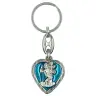 Porte-Clefs - St Christophe - Email bleu