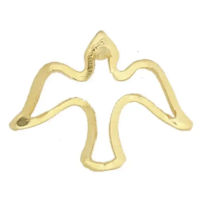 Pin Colombe ajourée Métal doré