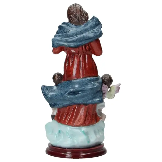 Statue 23 Cm - Marie qui défait les noeuds - Porcelaine