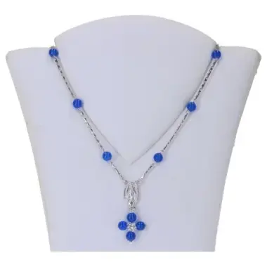 CollierTens Agathe Blue 8Mm