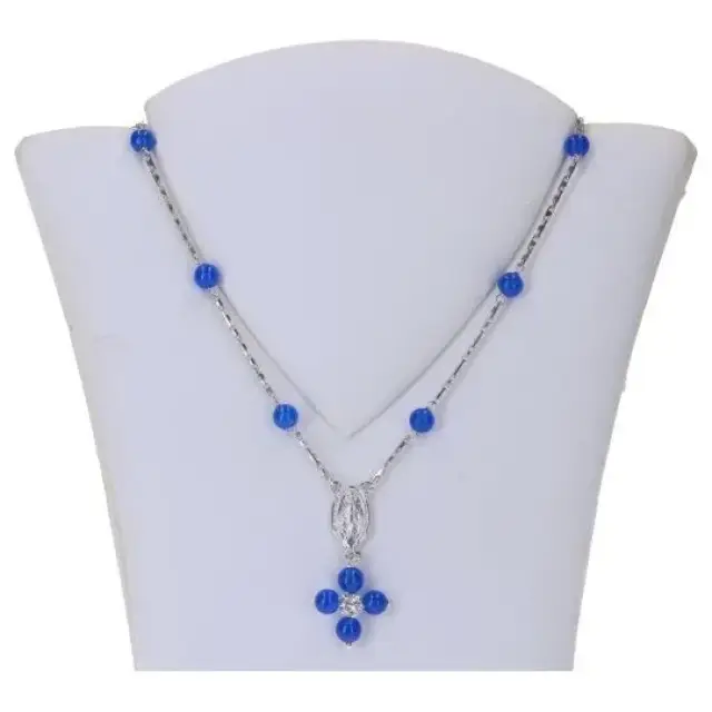 CollierTens Agathe Blue 8Mm