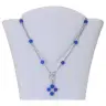 CollierTens Agathe Blue 8Mm