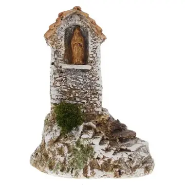 Décor pour santons de provence - oratoire - 10 x 7 x H 12 cm