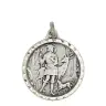 Medal St Hubert 16 mm Silver Plated