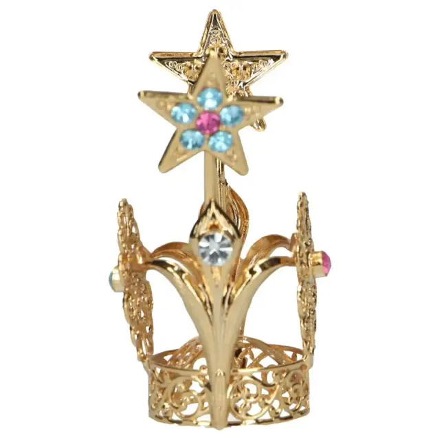 Couronne Ducale 3 Cm Metal Dore