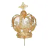 Couronne Imperiale 8.5 Cm Metal Dore
