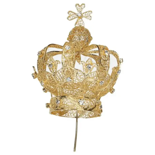 Couronne Imperiale 6 Cm Metal Dore