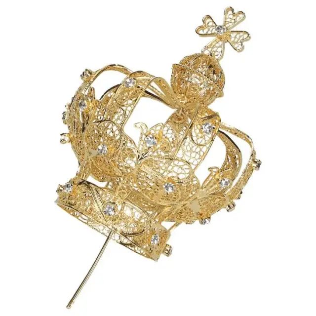 Couronne Imperiale 6 Cm Metal Dore