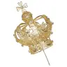Couronne Imperiale 6 Cm Metal Dore