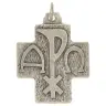 Croix 26 X 23 Mm Pax Métal Argenté