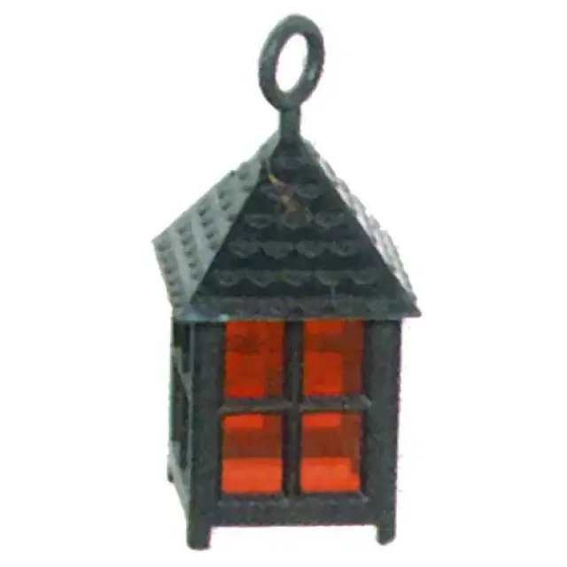 Lantern red 2x2xh4 cm 4.5 v