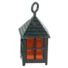 Lantern red 2x2xh4 cm 4.5 v