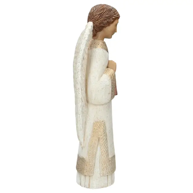 Ange - 41 cm - blanc doré