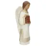 Ange - 41 cm - blanc doré