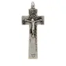 Kruisje - 50 X 23 mm - Metaal Verzilverd
