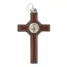 Croix St Benoît - 50 mm - Marron