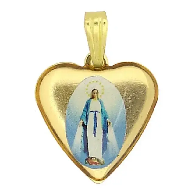 Médaille 18 mm - Miraculeuse - Métal doré