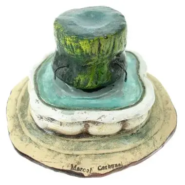 Décor pour santons de Provence : Fontaine Mousse D'aix-En-Provence