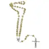 Chapelet Cristal - Topaze + Ecrin