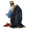 Crèche de Noël Heide Hannah : Roi à genou - H 20 cm Couleur