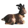 Goat: wood carving nativity scene Pema 12 cm
