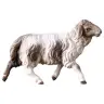 Sheep : Wood carved christmas nativity Ulrich 15 cm (5,9 inches)