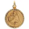 Medal St. Anthony 18 mm Golden metal Email
