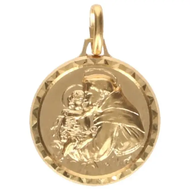 Medal St. Anthony 16 mm Metal Doré