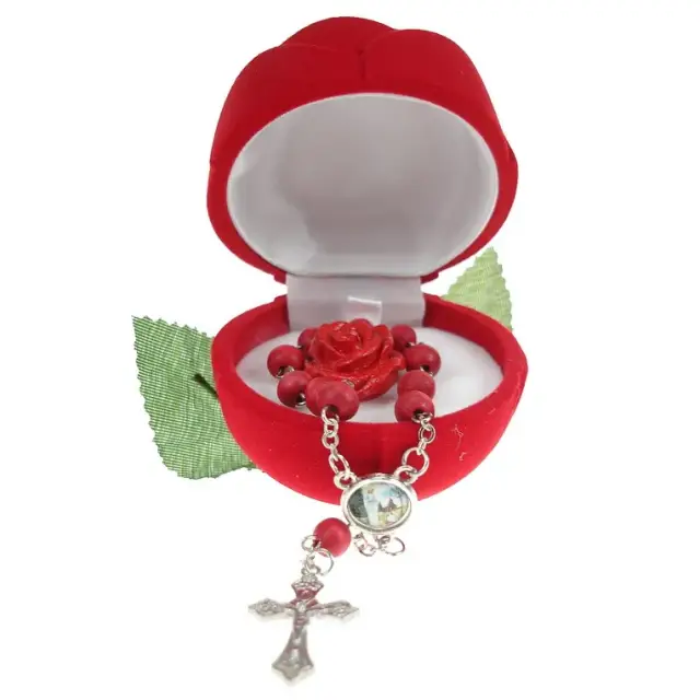 Jewel Rose Pink Banneux / Rosary Parf