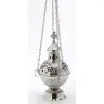 Brûle-Encens 28 cm - Argenté