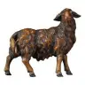 Black Sheep : Wood carved christmas nativity Ulrich 15 cm (5,9 inches)