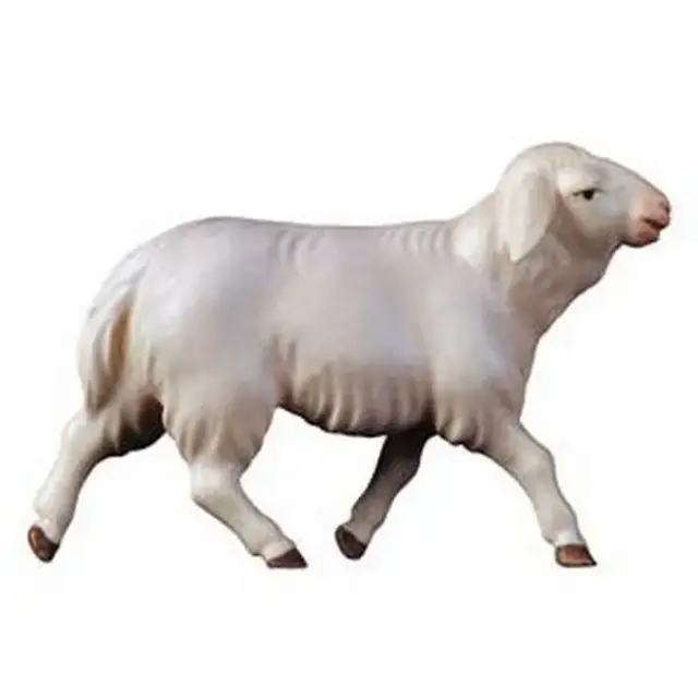 Schaap Lopend voor kerstfiguren van 16 cm Gekleurd