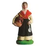 Santon Carbonel (N°2) Provencal Femme aux Limacons