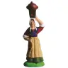 Santon Carbonel (N°2) Provencal Femme au Fourneau