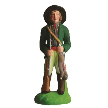 Santon Carbonel (N°2) Provencal Chasseur