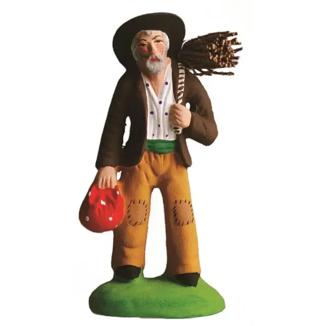 Provencaalse Figuren 2 Man Met Takkenbos