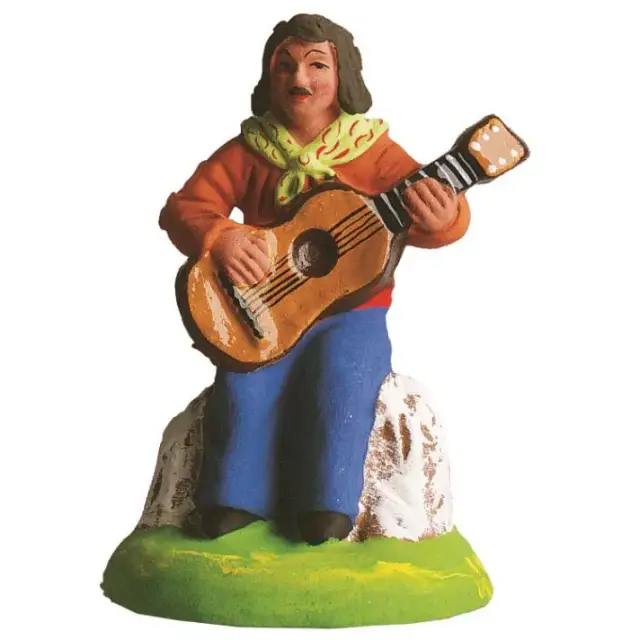 Santon Carbonel (N°2) Spécial gitan à la guitare