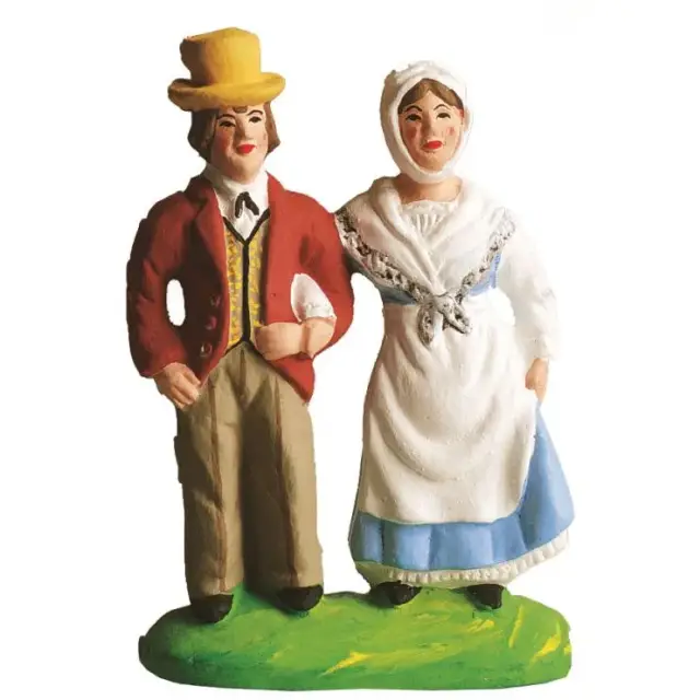 Santon Carbonel (N°2) Spécial couple de mariés