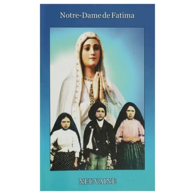 Booklet 9 days candle of Fatima Our Lady of