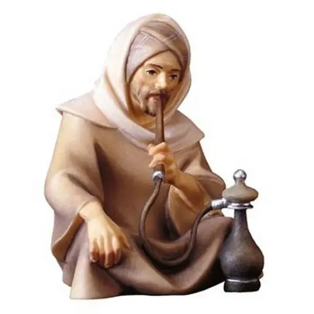 Shepherd Sitting for nativity figurines of 16 cm Color