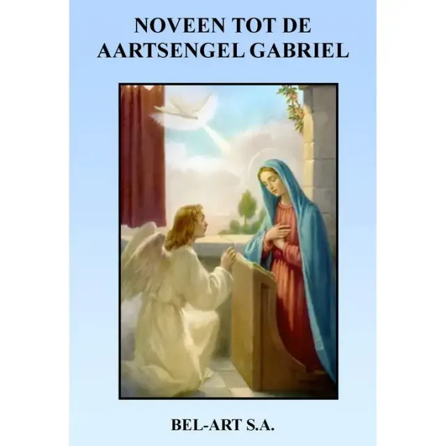 Book Noveen tot Aartsengel Gabriel text in Dutch