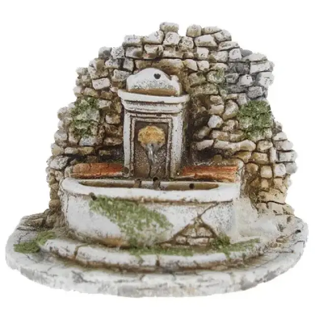 Décor pour santons de provence - Fontaine Murale - 12 x 8 x H10 cm