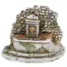 Décor pour santons de provence - Fontaine Murale - 12 x 8 x H10 cm