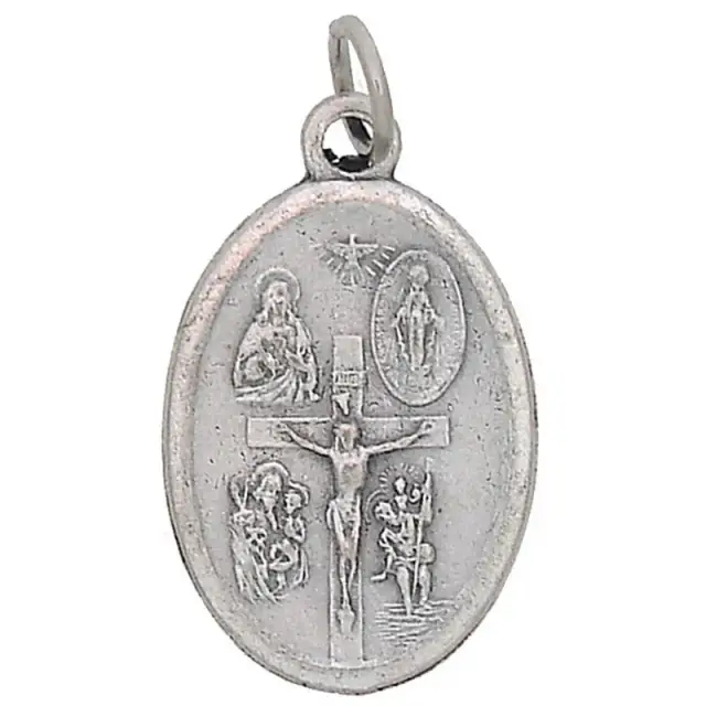 Médaille 22 mm Ov - Plurisaints