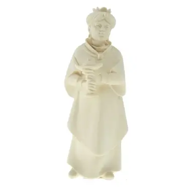 Koning Zwart voor kerstfiguren van 16 cm Natuur