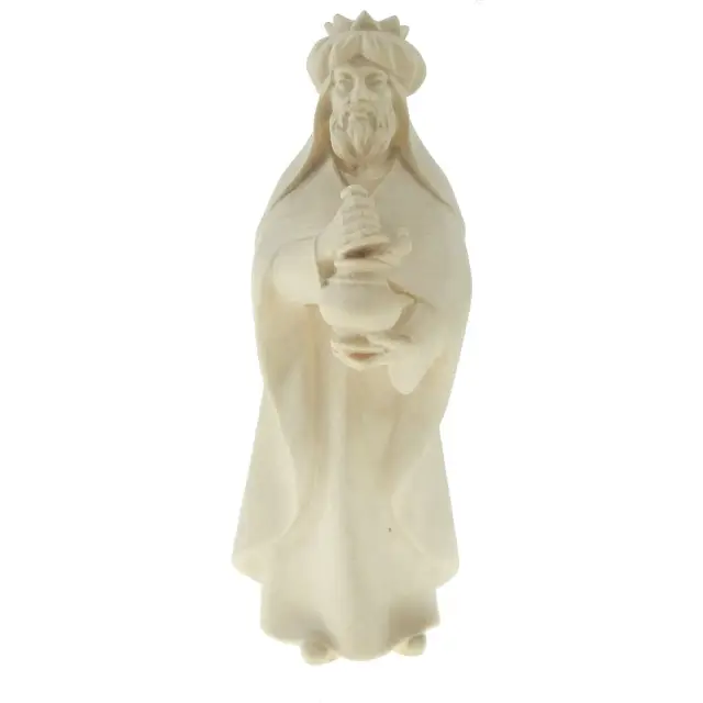 Koning Staand voor kerstfiguren van 16 cm Natuur