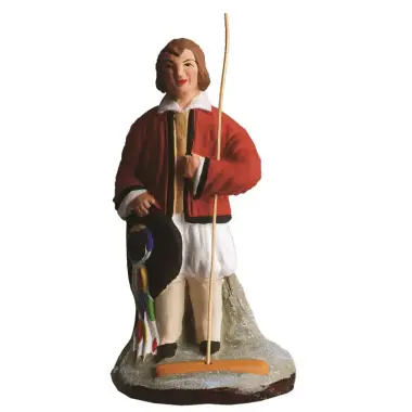 Santon Carbonel (N°2) Sujet Français paludier