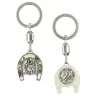 Sleutelhanger - H Kristoffel / H Rita - 33 x 29 mm