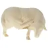 Mouton Se Grattant pour personnages de crèche de 16 cm bois naturel
